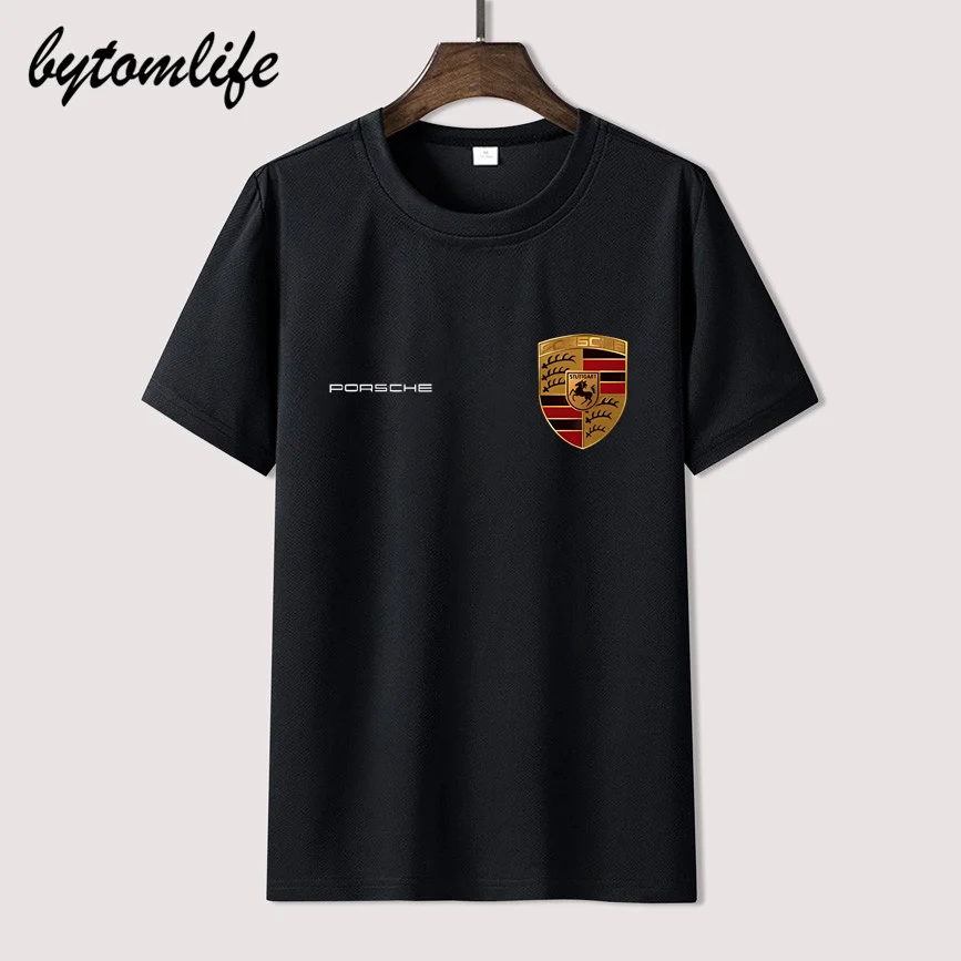 

2023 am racing car g Sport Racer Driving Men Women Summer 100% Cotton Black Tees Male Newest Top Popular Normal Unisex S-3XL