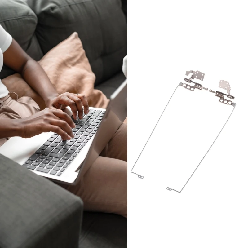 1 пара сменных петель ЖК-экрана ноутбука с левой и правой стороны для 15-EG 15T-EG 15-EH