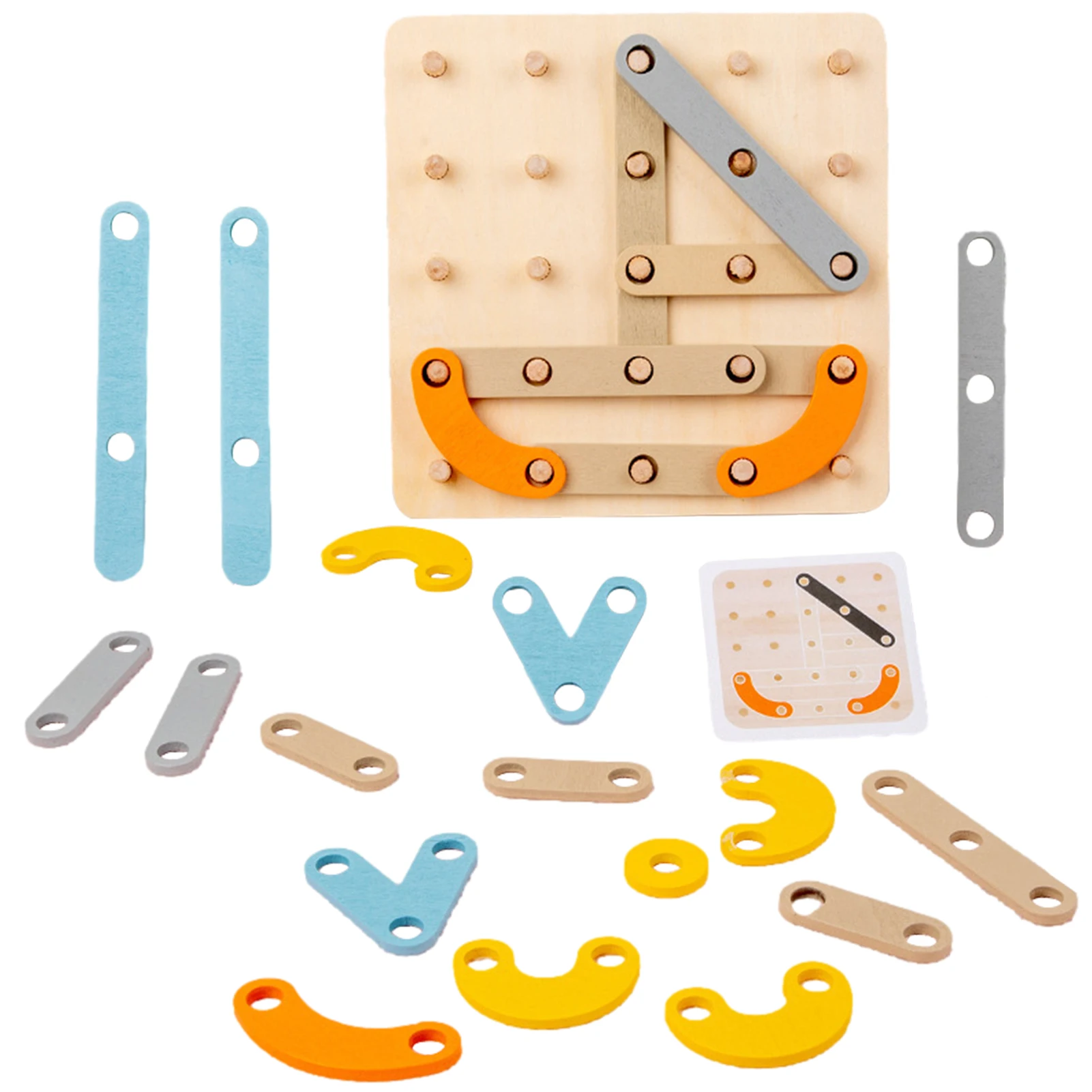 

1 Набор детских игрушек, креативная деревянная головоломка в форме цифр, подходящая головоломка, настольная игра, деревянные игрушки Монтес...
