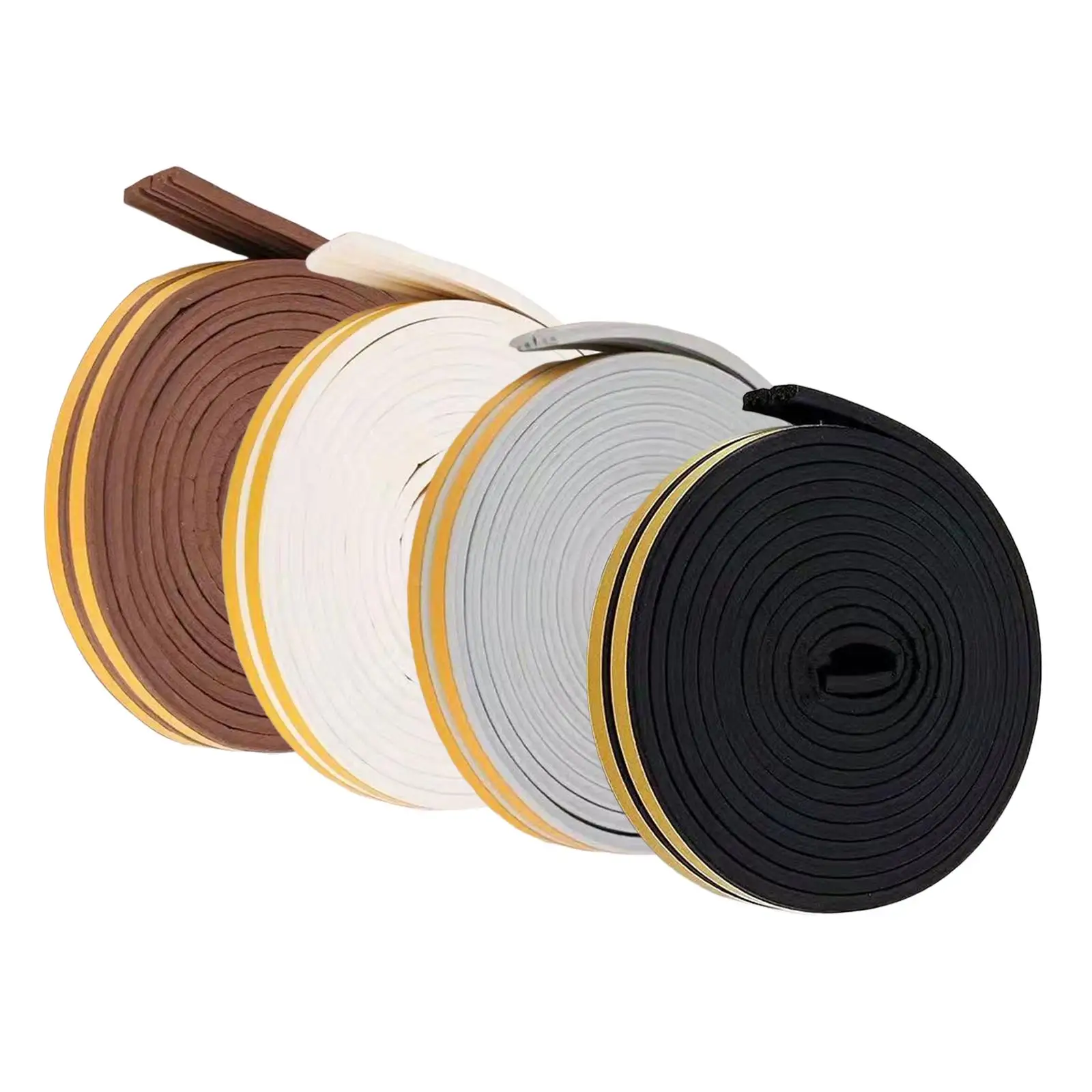 6-метровый пенопластовый самоклеящийся уплотнитель для окон типа E раздвижных