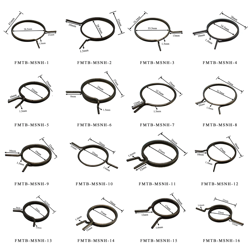 

Стальные торсионные пружины для дверных ручек 5 шт