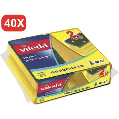 Vileda 2'li гофрированная мочалка x посылка | Дом и сад