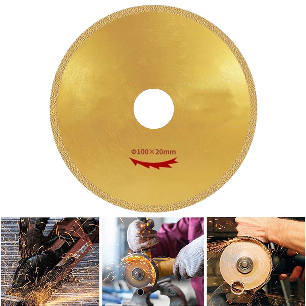 

Diamond Saw Blade Cutting Disc Hole 20mm Iron Alloy Special Blade Sharp Brazing Grinding Angle Grinder Disk Cut Off Wheel Tool