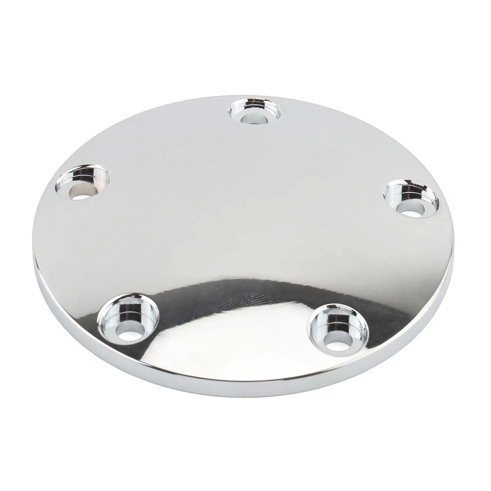 

Хромированная Крышка для мотоциклетных точек синхронизации с куполом, алюминиевая крышка для Harley Twin Cam Softail FAT BOY Dyna Touring 1999-2017