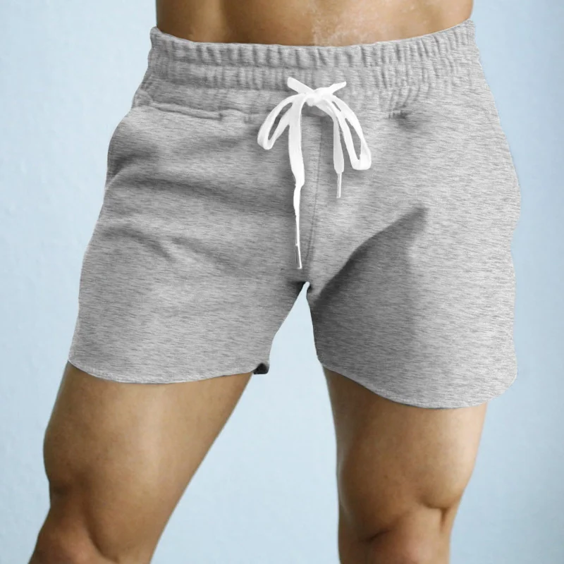 

2022 Summer Drawstring Shorts Men Loose Casual Jogger Sweathshorts Plus Size Running Fitness Shorts Outdoor Workout Gym Shorts
