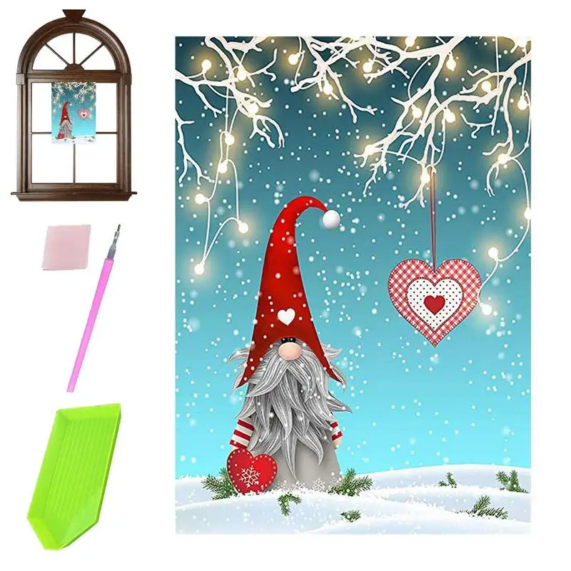 

5D Diamond Picture Christmas Diamond Picture Set For Adults Christmas DIY Diamond Crafts Painting Tool Christmas Gifts For