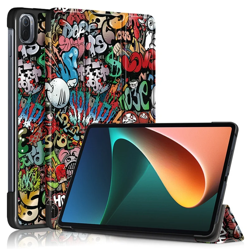 Чехол из искусственной кожи для Xiaomi MI Pad 5 Pro Mi чехол 11 дюймов планшета откидной с