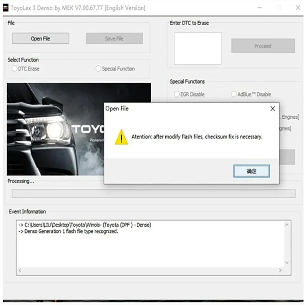 2024 Новый Toyolex4 Toyolex 4 для Denso Lexus и XDecoder 10 3 AETOOL Unlimited Keygen поддержка Win7/10 DTC Remover OFF