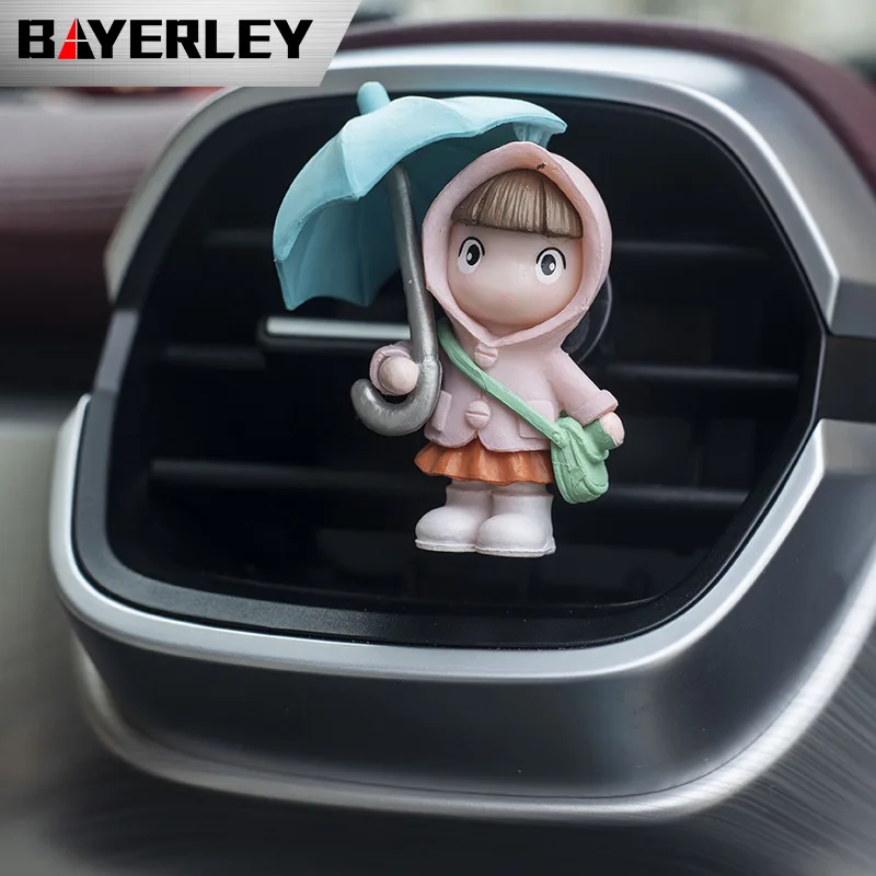 

Автомобильный держатель для вентиляционного отверстия Bayerley, декоративный милый кулон-кольцо, автомобильный Кондиционер, украшение для воз...