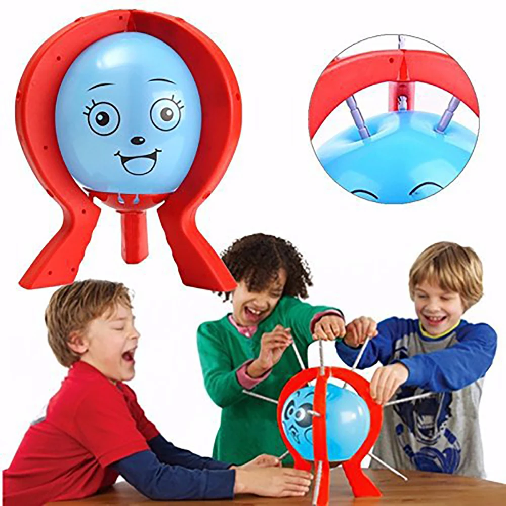 

Anti-stress Explosion Ball Toys Funny Board Game Tie A Balloon Interactive Game Balloon Poking Game Don't Blow It crazy