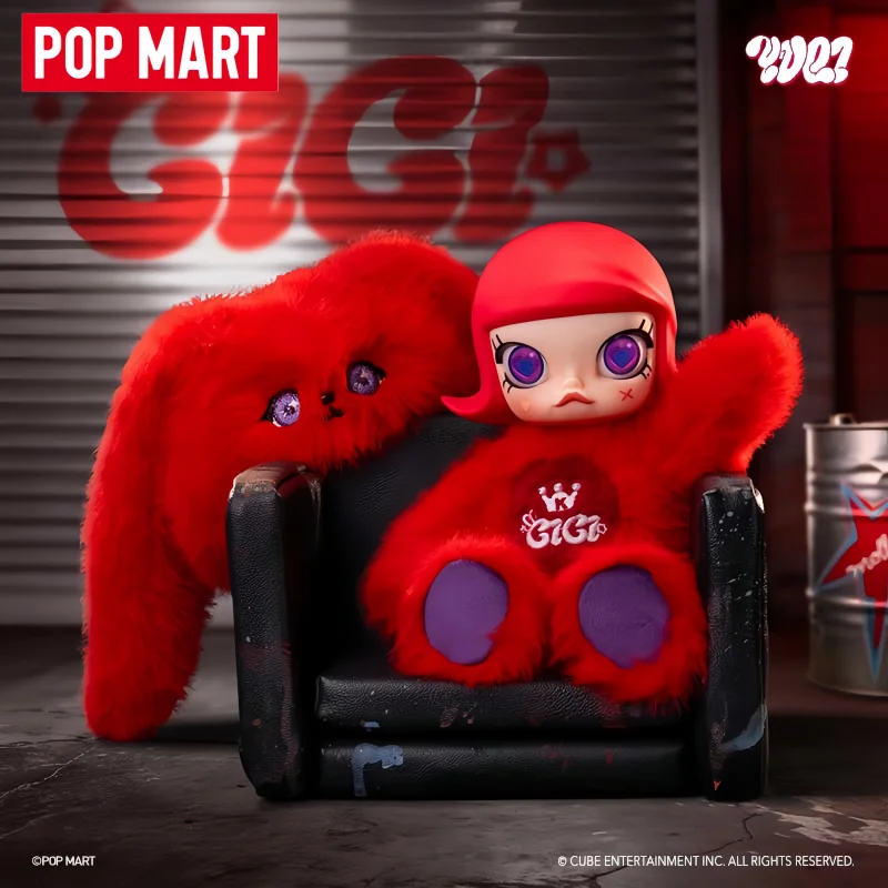 Фото Новинка 2026 года: Оригинальная серия POP MART MOLLY X YUQI, фигурка-сюрприз в слепой коробке, масштаб 1/8, коллекционная фигурка, декоративные игрушки, подарки для фанатов №1