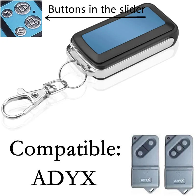 

Automatic Gate Remote Control Copy DEA MARANTEC Avidsen ADYX CARDIN DITEC BENINCA Gararage Door Opener 433.92 MHZ Fixed Code