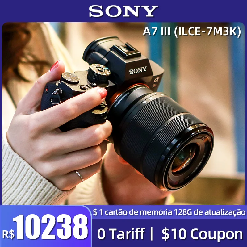 

SONY a7 III A7M3 ILCE-7M3K(28-70mm) Full-Frame Mirrorless Camera With 28-70mm Lens Compact Camera Professional Photography (NEW)