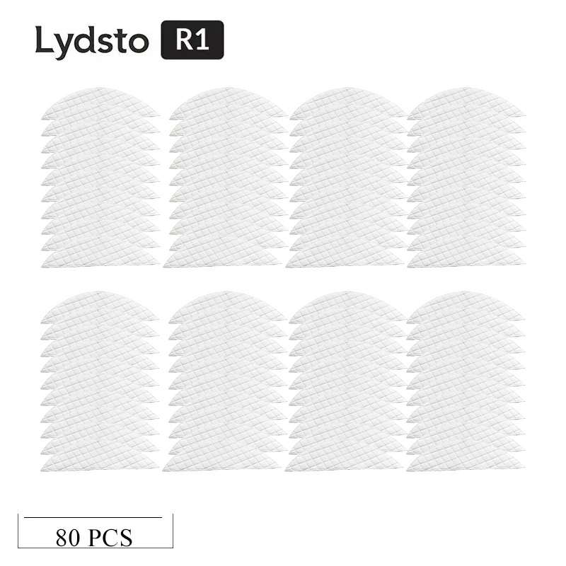 

Оригинальная одноразовая тряпка для швабры для Lydsto R1 S1 R1D R1A, детали робота-пылесоса, ткань для чистки, тряпки для швабры, подушечки, аксессуары