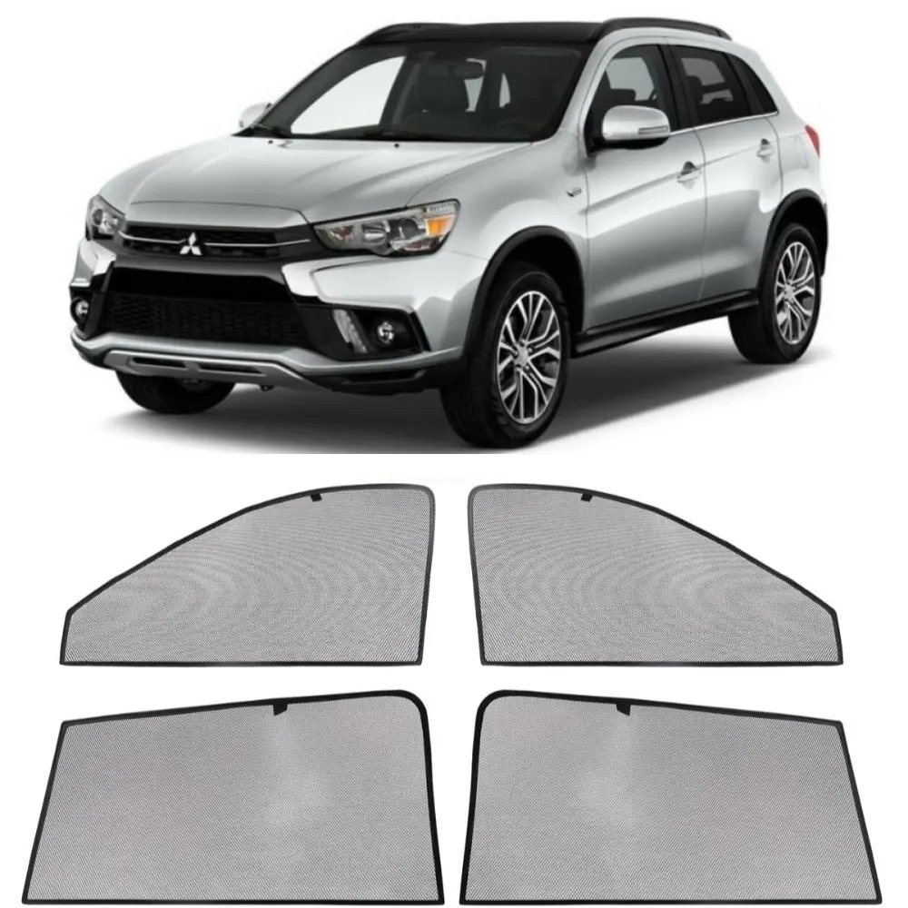 Каркасные магнитные шторки Cobra Tuning на окна автомобиля Mitsubishi ASX 5 door 2010-н.в.