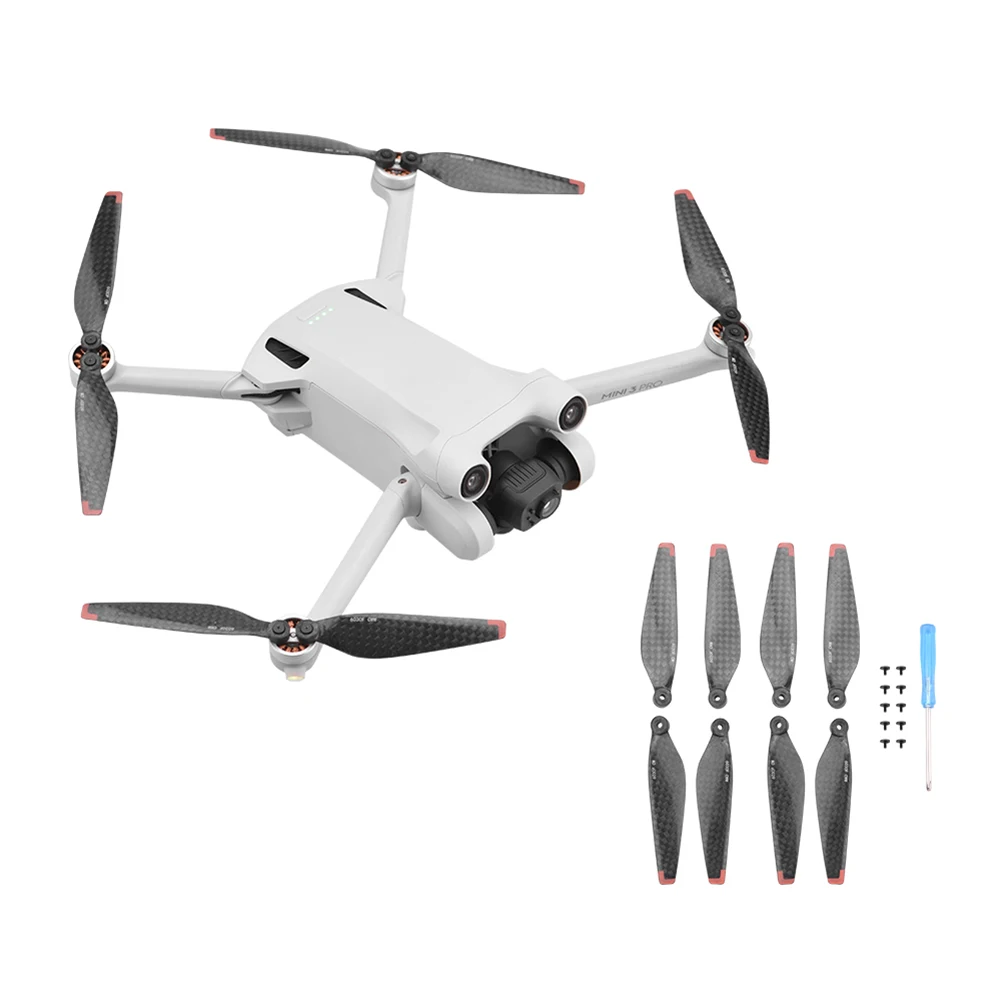 

EWB9294 2 пары легких пропеллеров из углеродного волокна, запасные части для DJI Mini 3 Pro