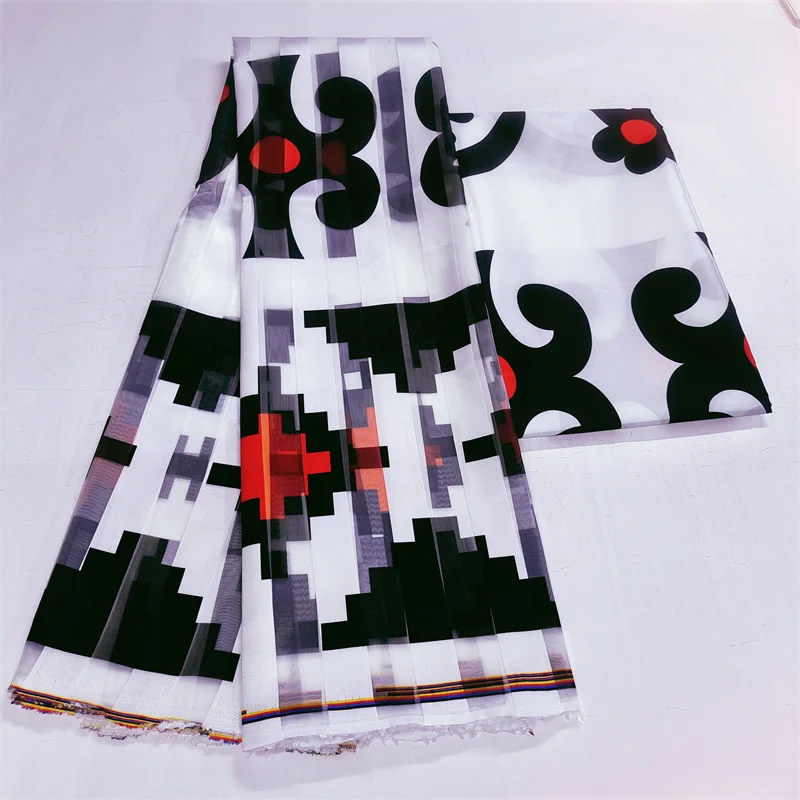 3 + ярдов/партия новейшая атласная ткань с Африканским восковым рисунком для