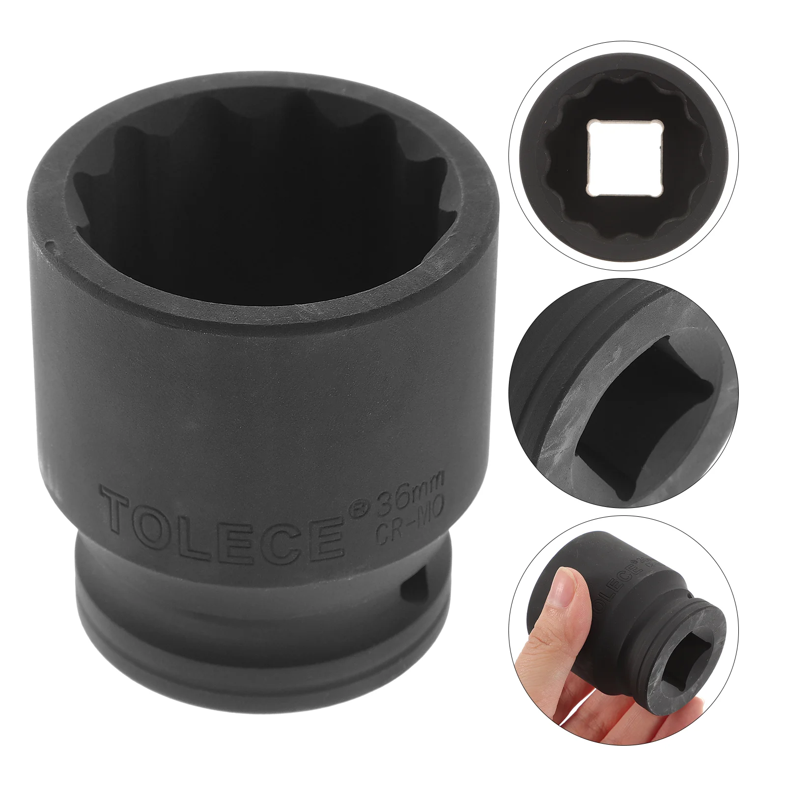 

Socket Wheel Lock Lug Outlet Receptacle Key Tool Socket Lug Nut Socket Plum 36mm Twelve Point Socket