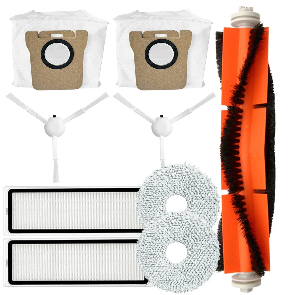 

Filter Mop Cloths Dust Bags Side Roller Brush Kit ForB101CN Vacuum Cleaner Parts For Floor Juice Residue Oil Stains