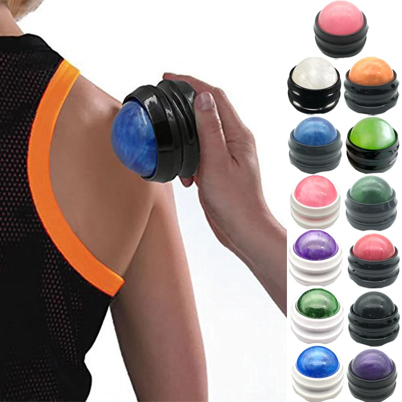 

Massage Roller Ball Massager Body Therapy Foot Back Waist Hip Relaxer Stress Release Muscle Relaxation Balls Body Massager