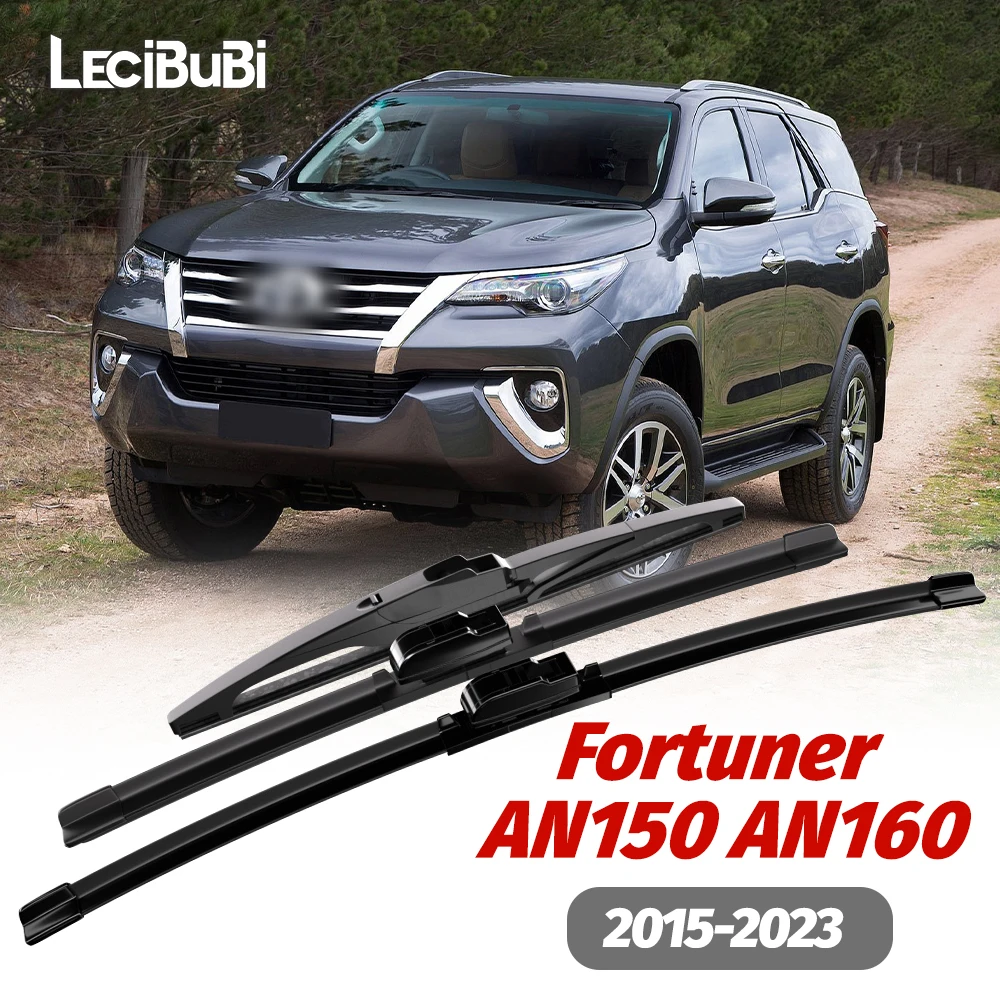 

Комплект Щеток Стеклоочистителя (передняя И Задняя) Для Toyota Fortuner AN150 AN160 2015-2023, Резиновые, Черные, Прочные