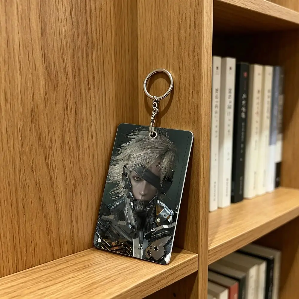 Фото Брелок-держатель для карт M-Metal Gear Solid R-Raiden, шнурок-темляк для ключей, аксессуар, подарок №4
