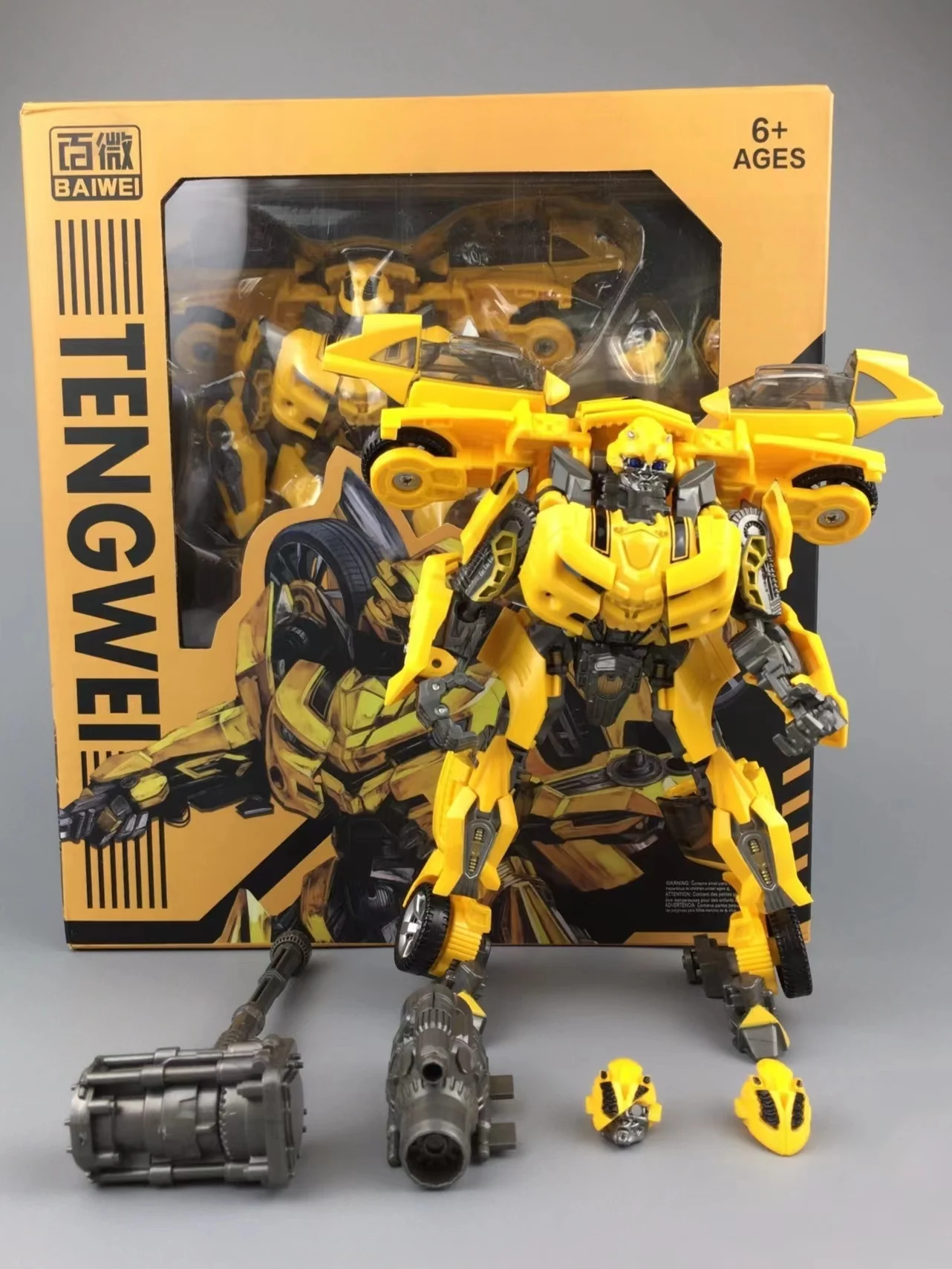 

[NEW] BAIWEI Transformation Bee Warrior TW-1025 TW1025 KO SS49 SS Movie Robot Action Figure With Box