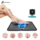 Электрический технический массажер для ног, подставка для массажа, электроды для здоровья, ФИЗИОТЕРАПЕВТИЧЕСКИЙ массаж ног, рефлексотерапия, расслабление, здоровье