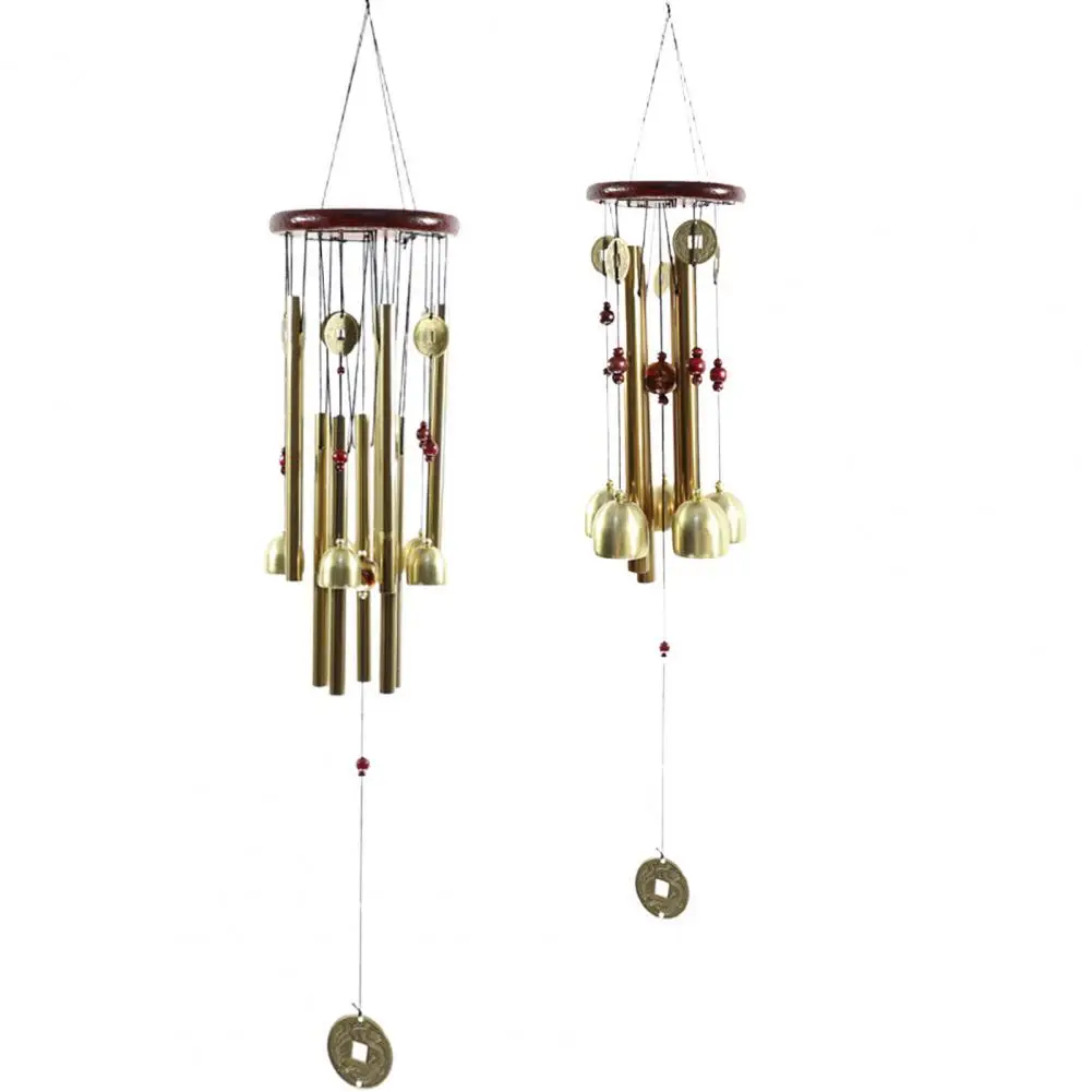 

Wonderful Music Wind Chime with Copper Cash Anti-oxidation Metal Windchimes Bell for Garden