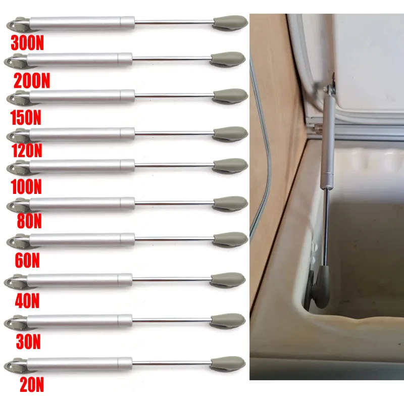 Гидравлические петли 20-300N подъемник двери для кухонного шкафа пневматическая