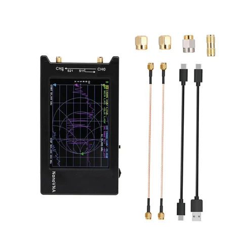 Для семейного векторного анализатора сети, 4-дюймовый дисплей, 10 кГц-1,5 ГГц, MF HF, VHF, UHF, антенный анализатор