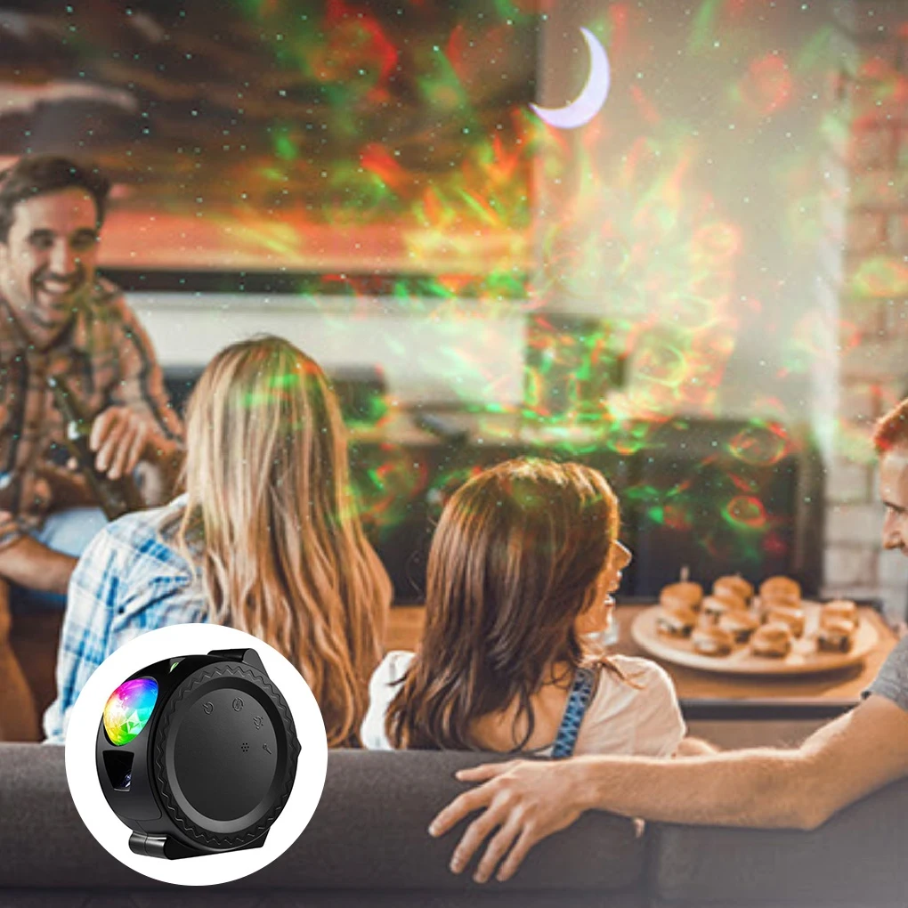 

Смарт жизнь wifi приложение Звездное небо Проектор галактика проектор звезды луна океан голос музыка управление LED ночник лампа для ребенка п...