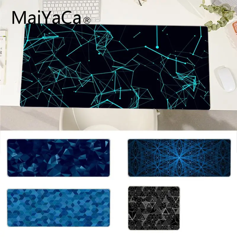 Новинка крутой большой/маленький силиконовый коврик MaiYaCa с геометрическим