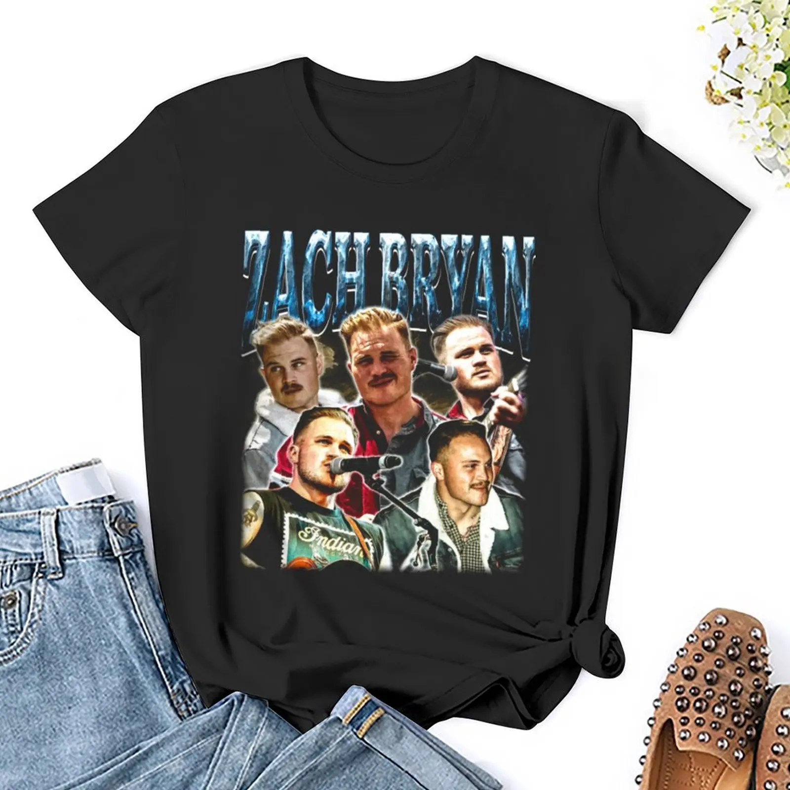 Футболка Country Music 02 женская одежда эстетическая быстросохнущие белые футболки