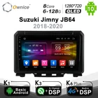 Автомагнитола Ownice, Android 10,0, 6 ГБ + 128 ГБ, для Suzuki Jimny JB64 2018- 2020, автомобильное аудио, GPS, 4G, LTE, головное устройство 1280*720