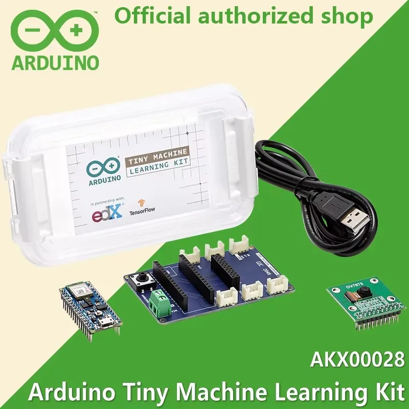 Комплект для обучения машине Arduino Tiny AKX00028 TinyML Nano 33 BLE Sense макетная плата новый