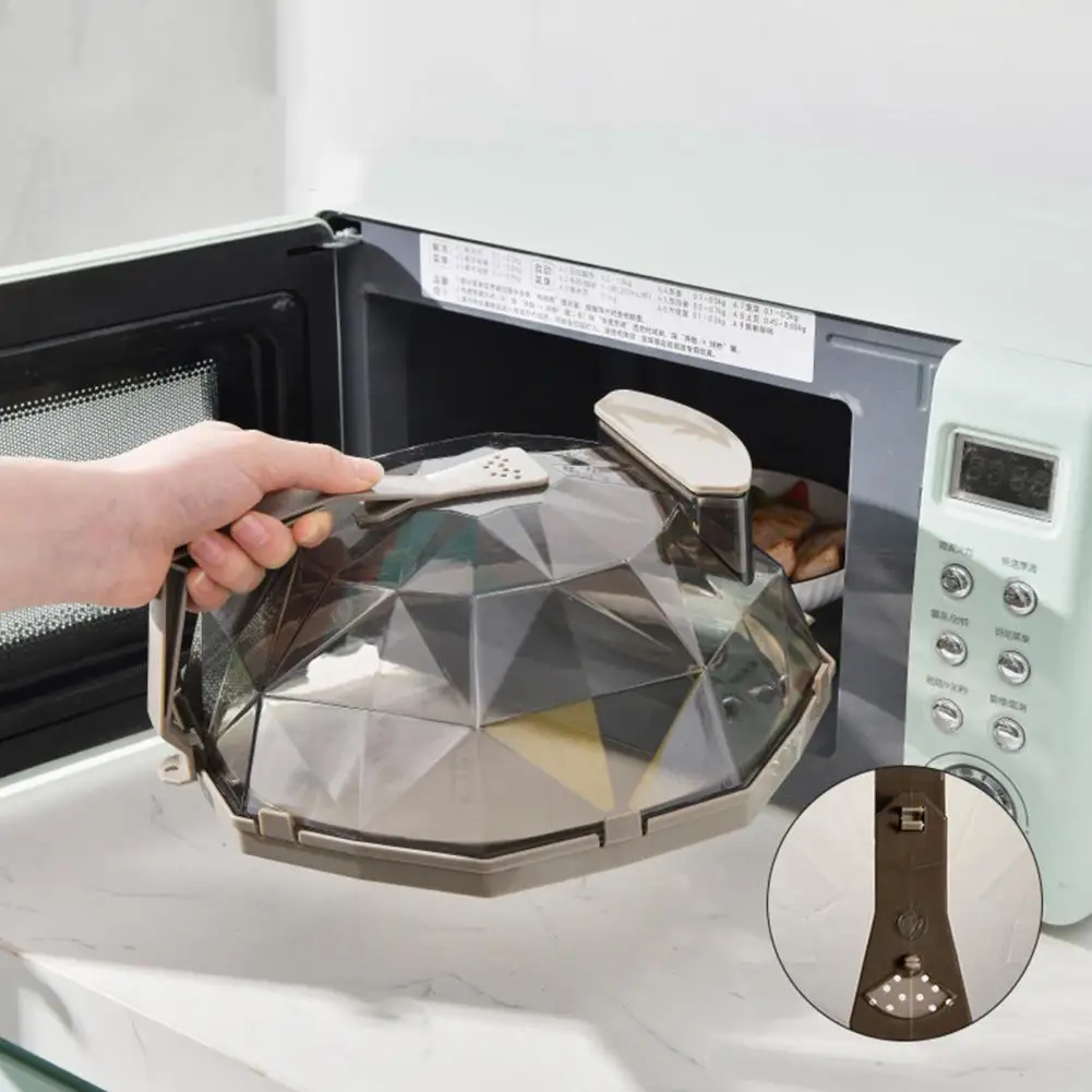 Крышка для микроволновой печи с направляющим каналом резервуаром воды Кухонные