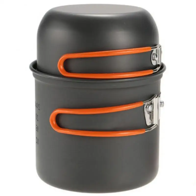 Чайник для приготовления пищи на открытом воздухе посуда пикника горшок