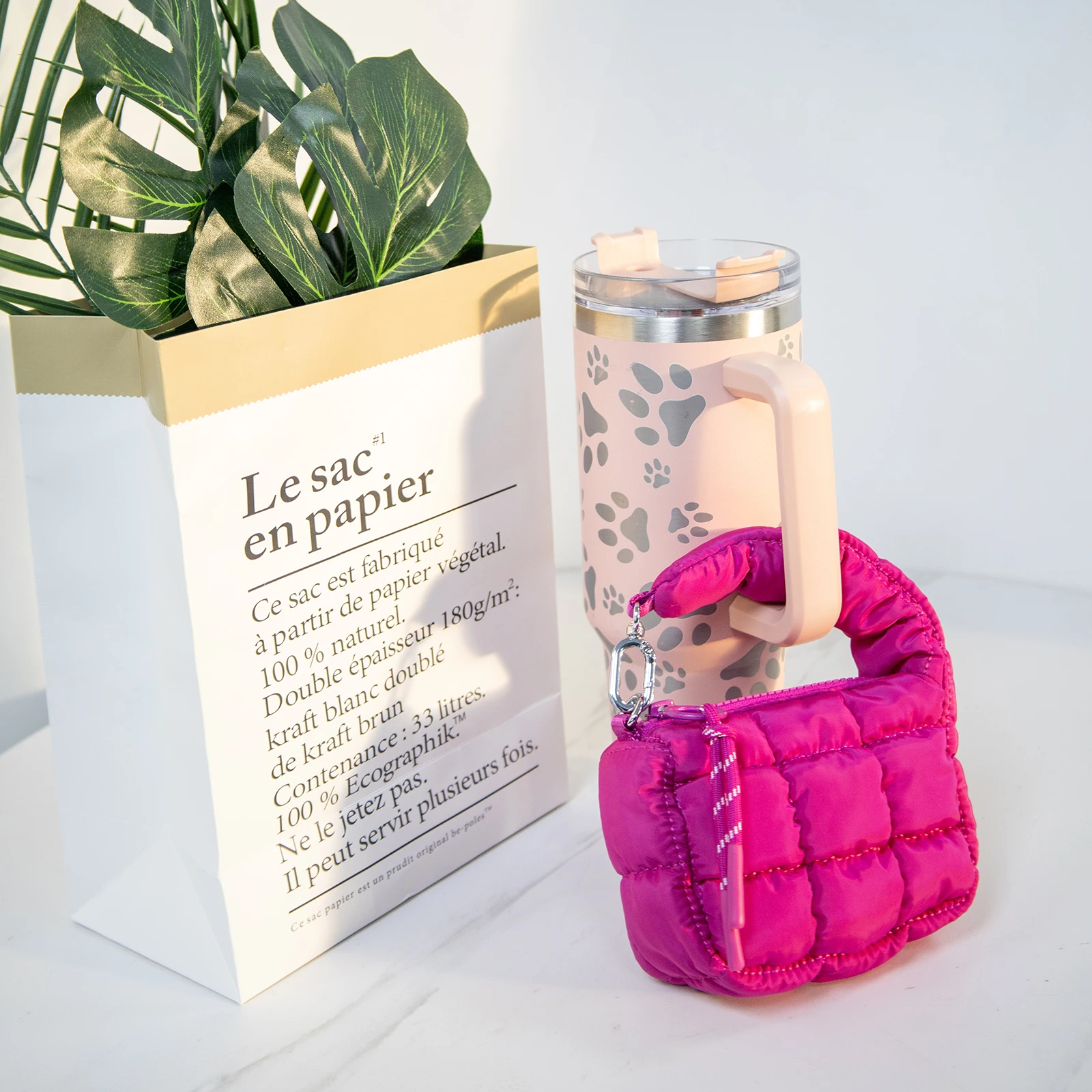 Стеганая косметичка дорожная для женщин милая косметичка-органайзер детская