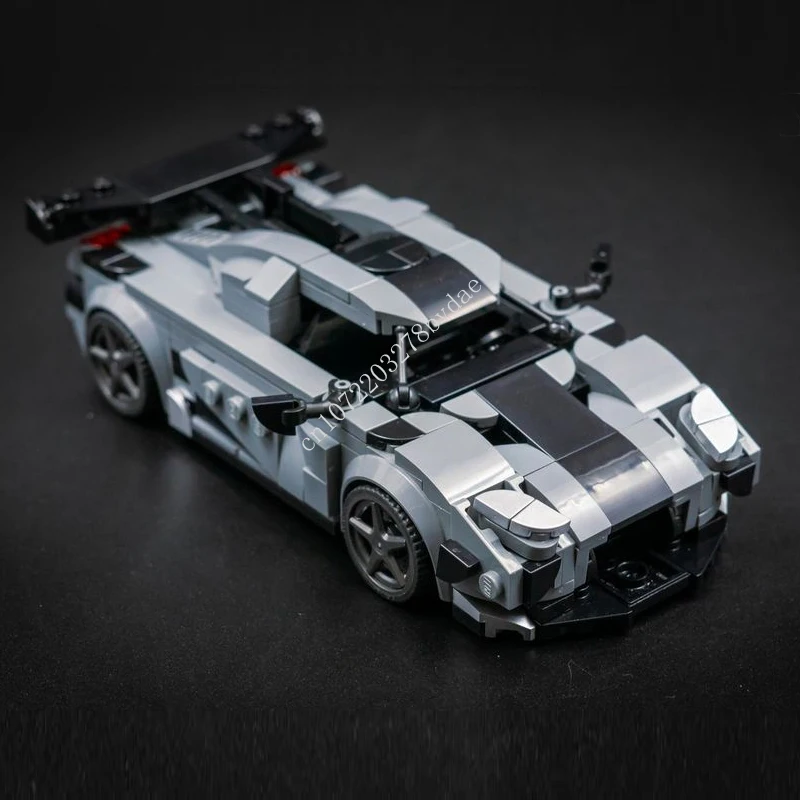 

379PCS MOC Speed Champions Agera Thor SportsCar Model Building Blocks Bricks Technology DIY Creative Assembly Kids Toys Gifts