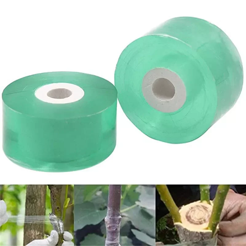 

Grafting Tape Garden Tools Fruit Tree Secateurs Engraft Branch Gardening Bind Belt PVC Tie Tape 100M / 1 Roll