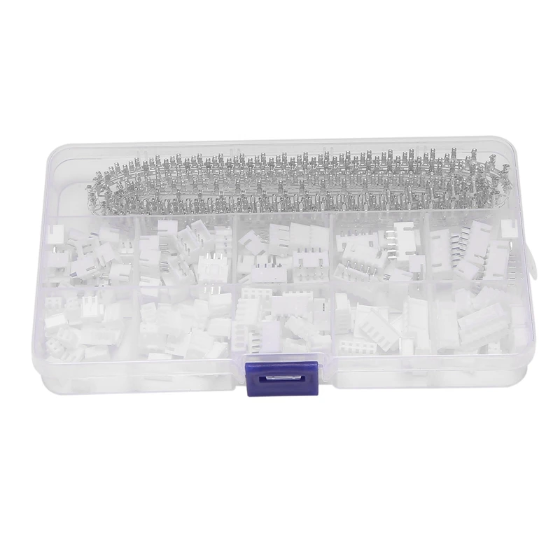 

460PCS XH2.54Mm Male Female Connector With Terminal Wires Cables Socket Header Dupont Wire Connectors Kit