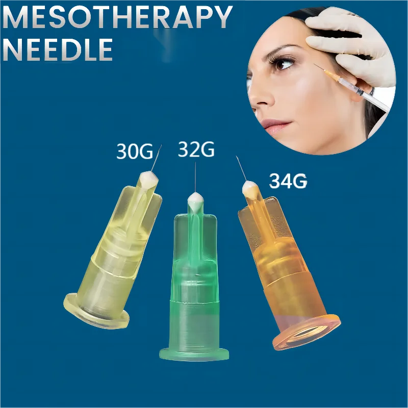 

Mesotherapy Needle Disposable Plastic Medical Needle27G 30G 34G Sterile Micro Hypodermic Painless Small Needle Surgical Tool