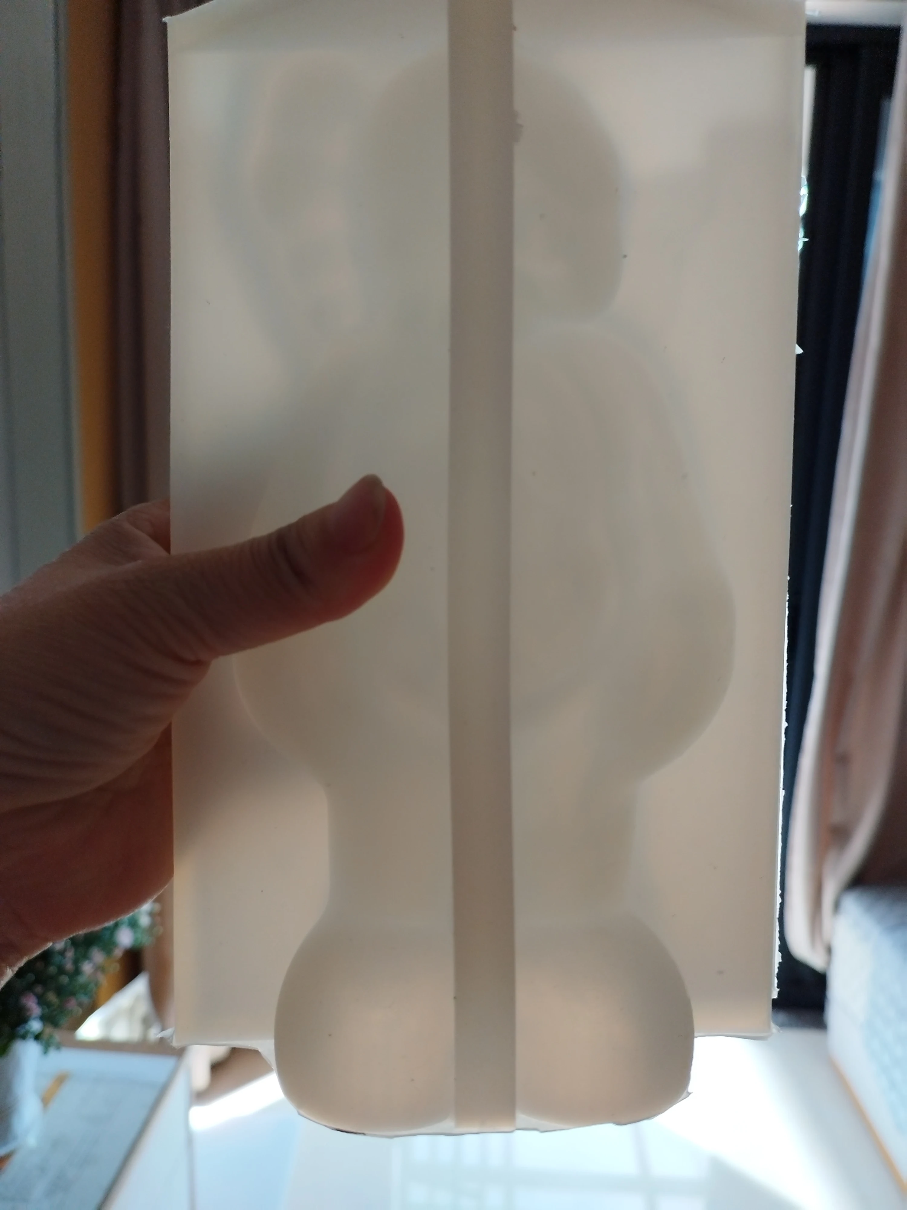 Силиконовая форма для свечей