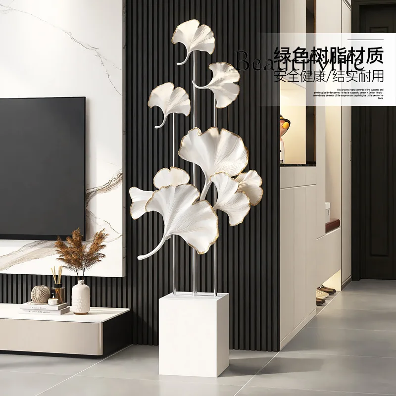 Большая гостиная Ginkgo biloba украшение для пола Современная Женская Роскошная