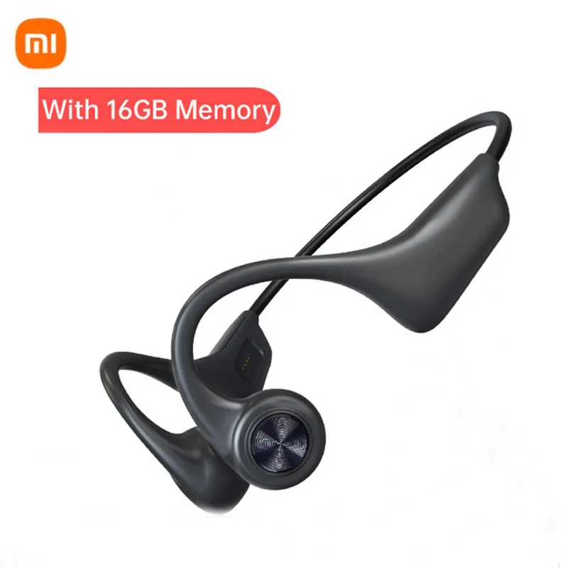 

Xiaomi Bone Conduction Wireless Bluetooth Earphones Built-in 16GB Memory Headphones Sports IPX7 Waterproof Headsets With Mic
