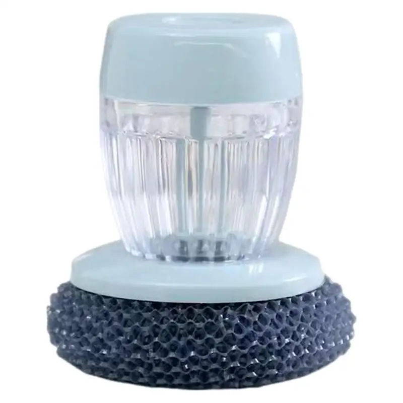 Щетка для скраба с дозатором мыла посуды Портативная щетка дозатора чистки