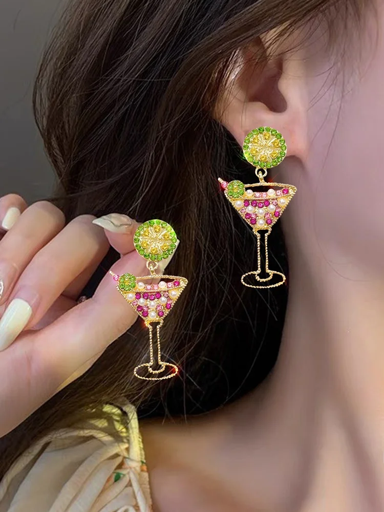 Серьги-кабики Sweet Juice новинка 2024 модные женские серьги элегантные уникальные