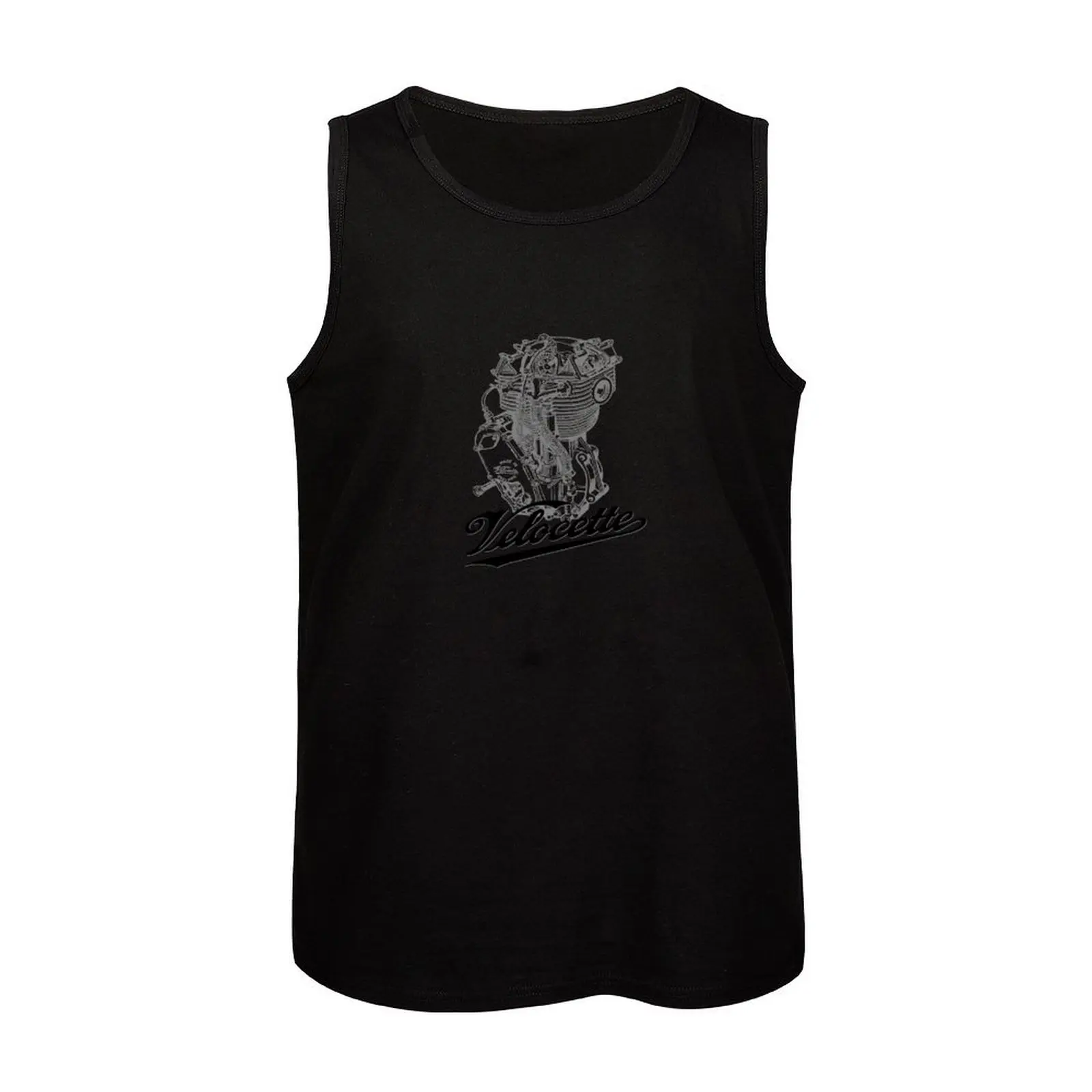 Дизайн двигателя мотоцикла Velocette от MotorManiac майка спортивные аксессуары мужская