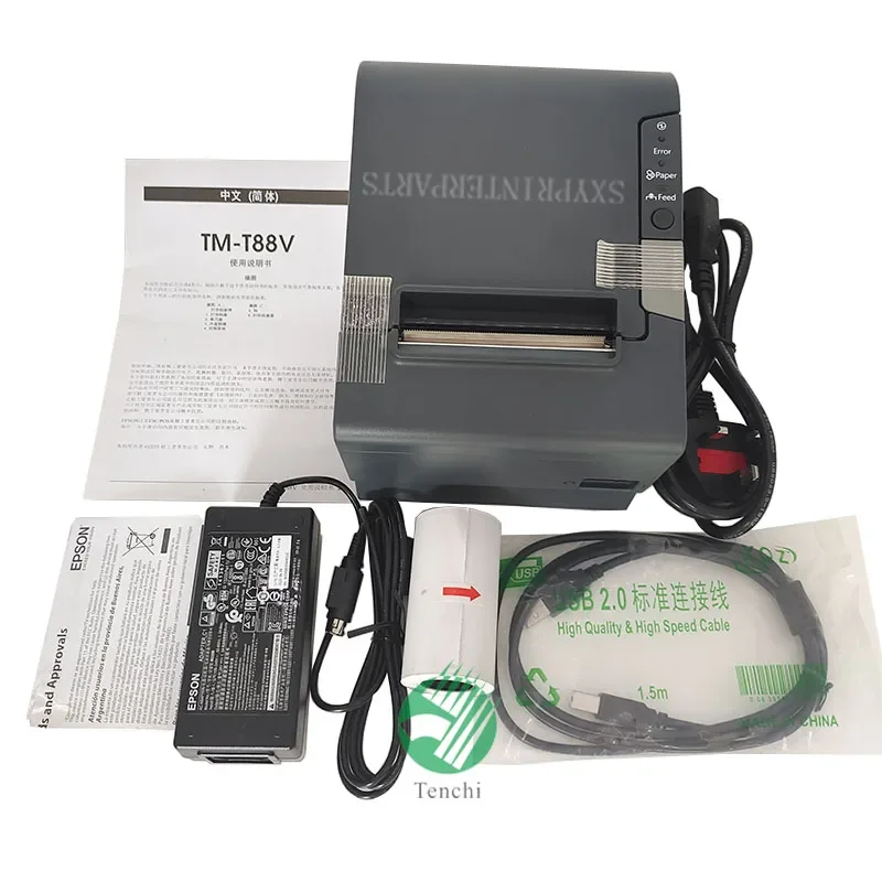 Оригинальный Новый 80-миллиметровый принтер TM-T88V 88V термопринтер POS для чеков